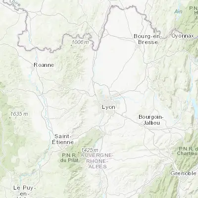 Map showing location of Champagne-au-Mont-d'Or (45.794750, 4.790790)