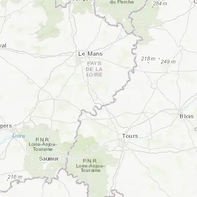 Map showing location of Château-du-Loir (47.694090, 0.418290)