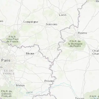 Map showing location of Château-Thierry (49.046360, 3.403040)