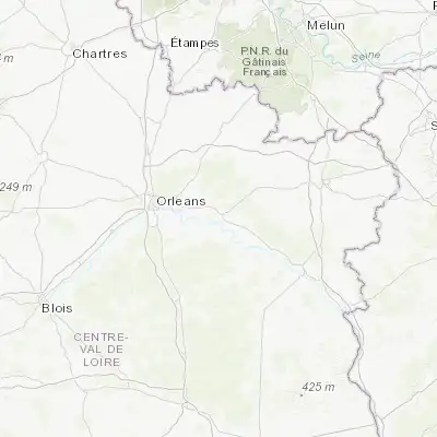 Map showing location of Châteauneuf-sur-Loire (47.865750, 2.219030)