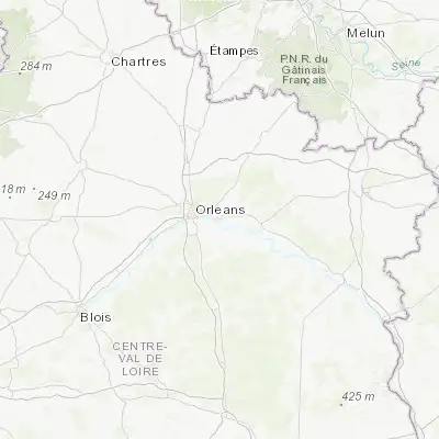 Map showing location of Chécy (47.894020, 2.023040)