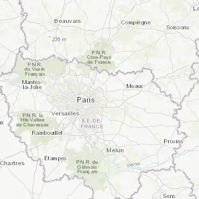 Map showing location of Chelles (48.881090, 2.592950)