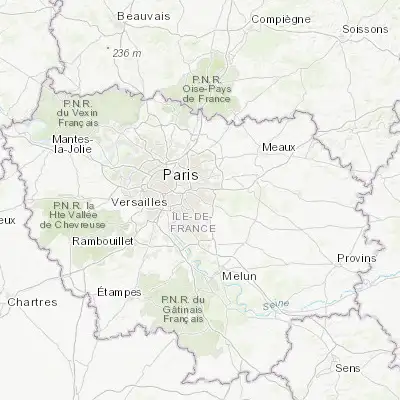 Map showing location of Chennevières-sur-Marne (48.797020, 2.540460)