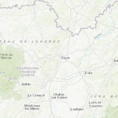 Map showing location of Chenôve (47.293230, 5.004570)