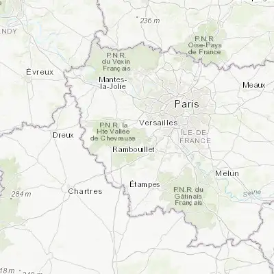 Map showing location of Chevreuse (48.706620, 2.033290)