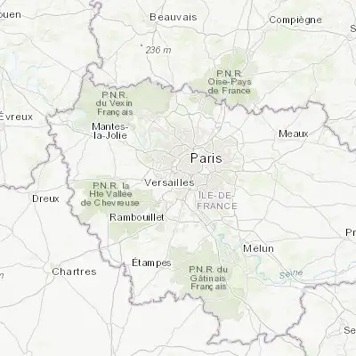 Map showing location of Clamart (48.802990, 2.266920)