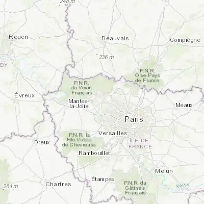 Map showing location of Conflans-Sainte-Honorine (49.001580, 2.096940)