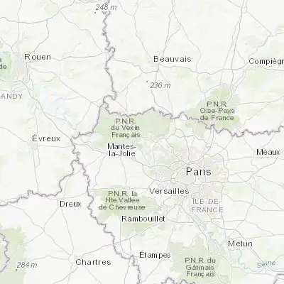 Map showing location of Courdimanche (49.035130, 2.000960)