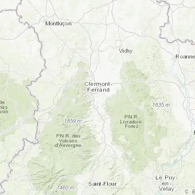 Map showing location of Cournon-d'Auvergne (45.741230, 3.196430)