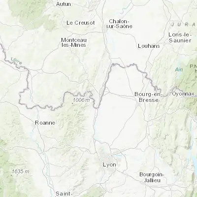 Map showing location of Crêches-sur-Saône (46.244750, 4.786780)