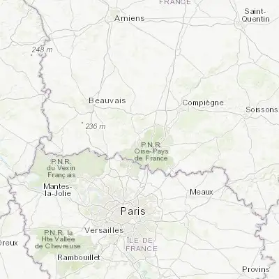 Map showing location of Creil (49.256720, 2.484770)
