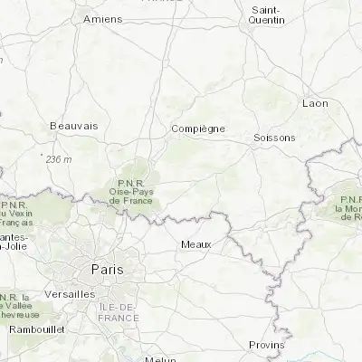 Map showing location of Crépy-en-Valois (49.233590, 2.888070)