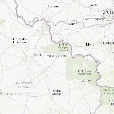 Map showing location of Denain (50.329300, 3.394300)
