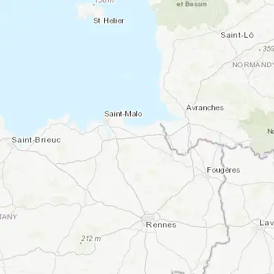 Map showing location of Dol-de-Bretagne (48.549760, -1.751040)