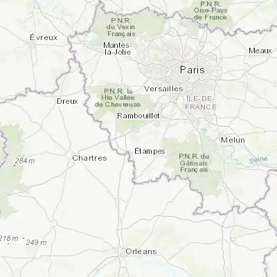 Map showing location of Dourdan (48.527720, 2.011130)