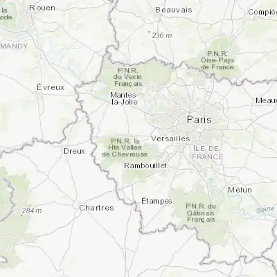Map showing location of Élancourt (48.784210, 1.955200)