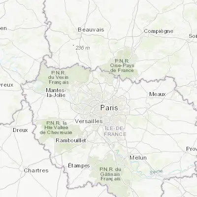 Map showing location of Épinay-sur-Seine (48.953500, 2.315140)