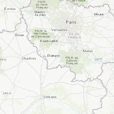 Map showing location of Étampes (48.435070, 2.162330)