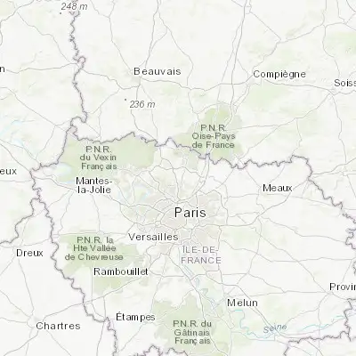 Map showing location of Ézanville (49.027940, 2.367870)