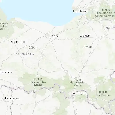 Map showing location of Falaise (48.892170, -0.195270)