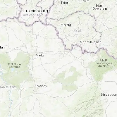 Map showing location of Faulquemont (49.049100, 6.597320)