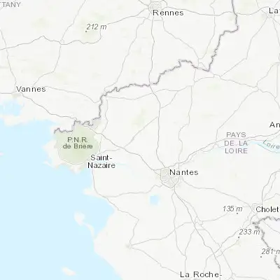 Map showing location of Fay-de-Bretagne (47.415150, -1.791960)