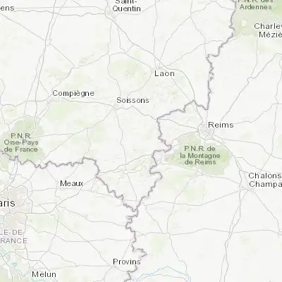 Map showing location of Fère-en-Tardenois (49.200000, 3.516670)