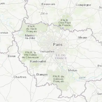 Map showing location of Fontenay-aux-Roses (48.793250, 2.292750)