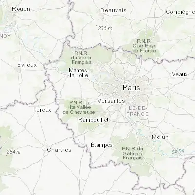 Map showing location of Fontenay-le-Fleury (48.812530, 2.048630)