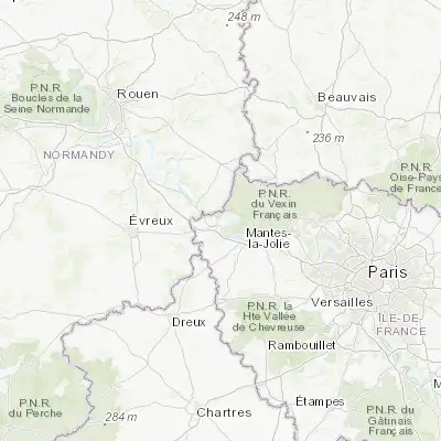 Map showing location of Freneuse (49.048320, 1.601680)