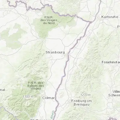 Map showing location of Geispolsheim (48.516030, 7.648250)