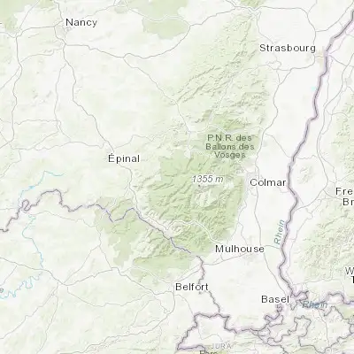 Map showing location of Gérardmer (48.073460, 6.877870)