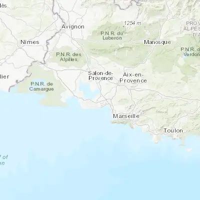 Map showing location of Gignac-la-Nerthe (43.392870, 5.235860)