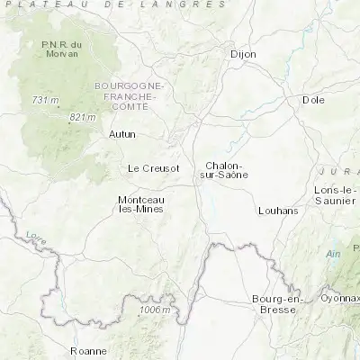 Map showing location of Givry (46.782020, 4.742620)