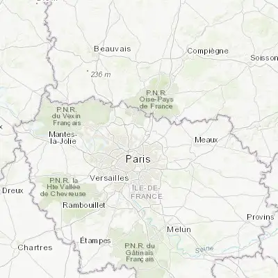 Map showing location of Gonesse (48.986930, 2.448920)