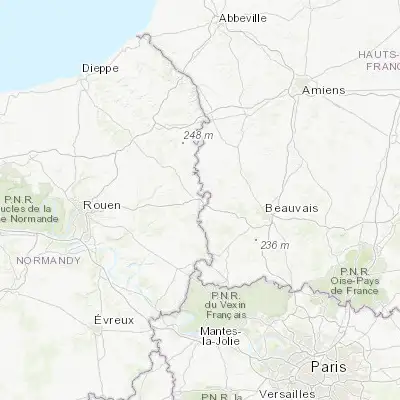 Map showing location of Gournay-en-Bray (49.482850, 1.724710)