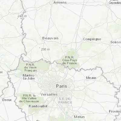 Map showing location of Gouvieux (49.187050, 2.414390)