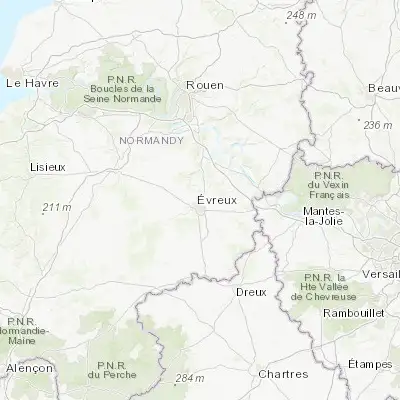 Map showing location of Gravigny (49.053100, 1.169620)