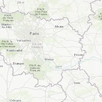 Map showing location of Guignes (48.633330, 2.800000)