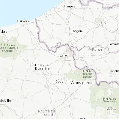 Map showing location of Haubourdin (50.608260, 2.991430)