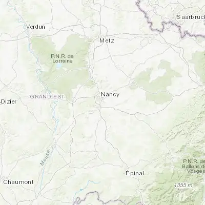 Map showing location of Heillecourt (48.650490, 6.195120)