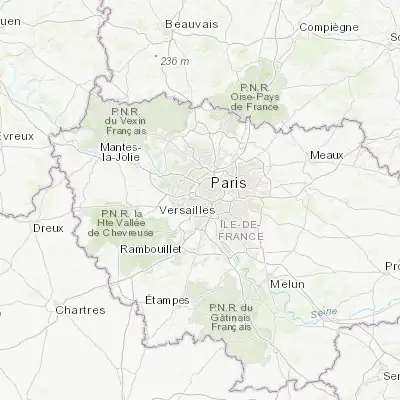 Map showing location of Issy-les-Moulineaux (48.821040, 2.277180)