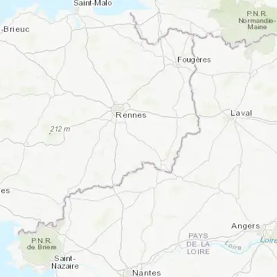 Map showing location of Janzé (47.959590, -1.499380)