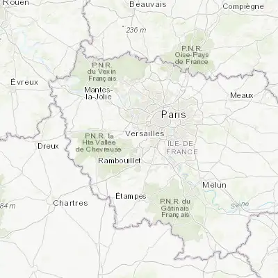 Map showing location of Jouy-en-Josas (48.759090, 2.169660)