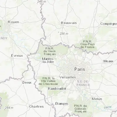 Map showing location of Jouy-le-Moutier (49.010680, 2.040280)
