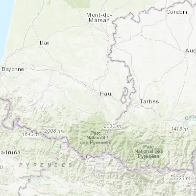 Map showing location of Jurançon (43.288300, -0.386940)