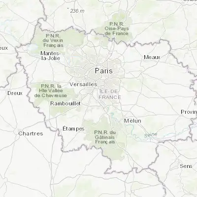 Map showing location of Juvisy-sur-Orge (48.683330, 2.383330)