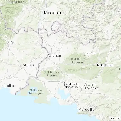Map showing location of L'Isle-sur-la-Sorgue (43.919710, 5.051410)
