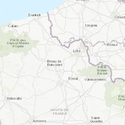 Map showing location of La Bassée (50.534240, 2.806200)