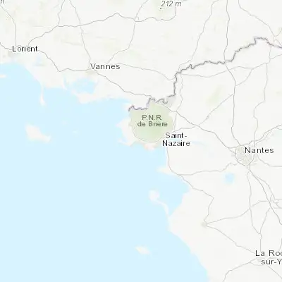 Map showing location of La Baule-Escoublac (47.292210, -2.363950)